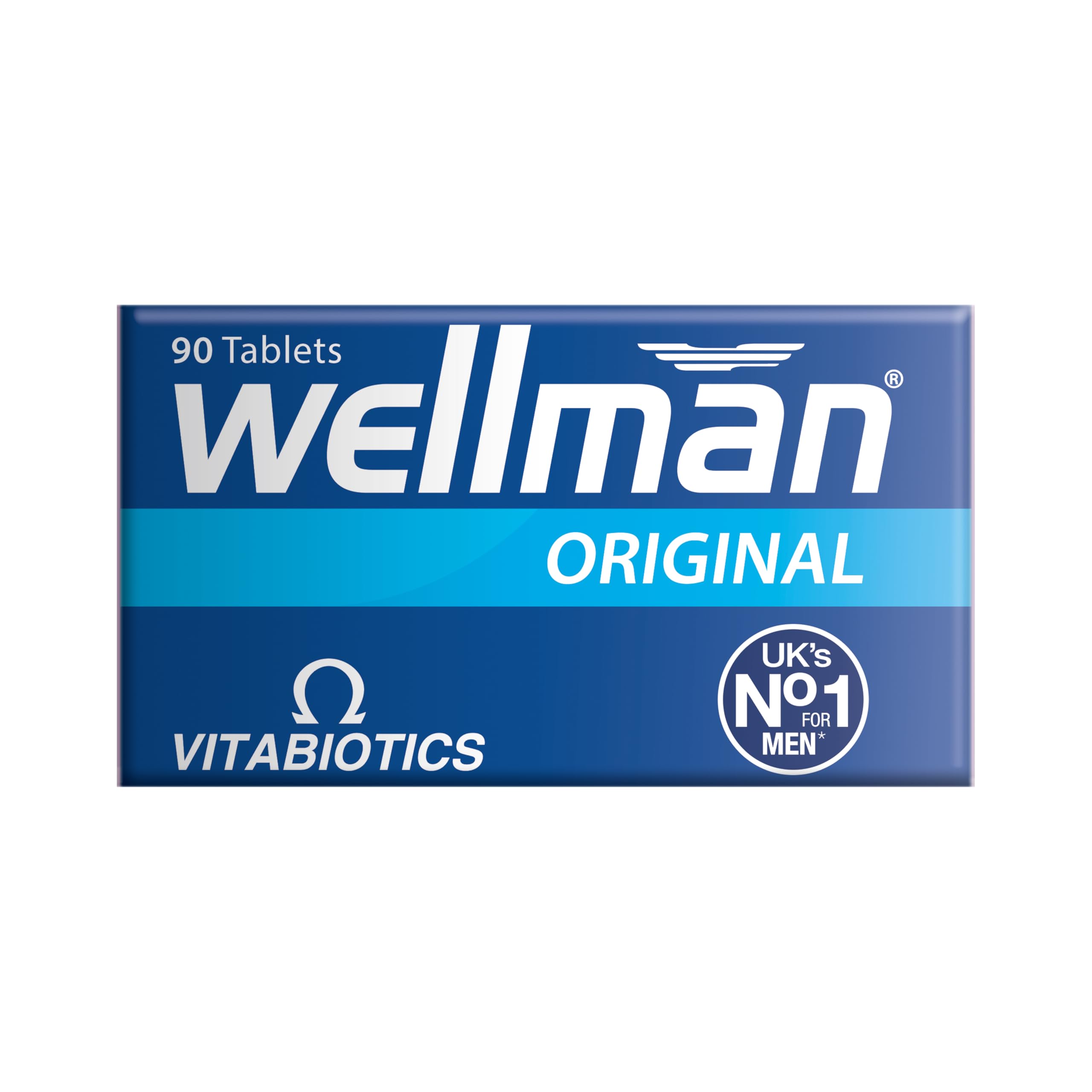 Wellman Multivitamin for Men - 30 Tablets - Daily Nutritional Supplement - New