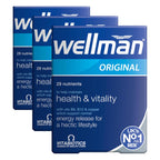 Wellman Multivitamin for Men - 30 Tablets - Daily Nutritional Supplement - New