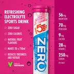 HIGH5 Zero Electrolyte Tablets - Pink Grapefruit - 160 Tablets - 8 Pack - Hydration with Vitamin C, Sugar-Free - Damaged Box - BBE 04/2027