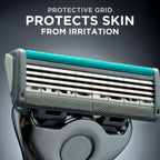 Wilkinson Sword Quattro Titanium Sensitive Razor Kit - 1 Handle, 1 Blade, 2x4 Refill Cartridges - Value Pack - Damaged Box