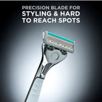Wilkinson Sword Quattro Titanium Sensitive Razor Kit - 1 Handle, 1 Blade, 2x4 Refill Cartridges - Value Pack - Damaged Box