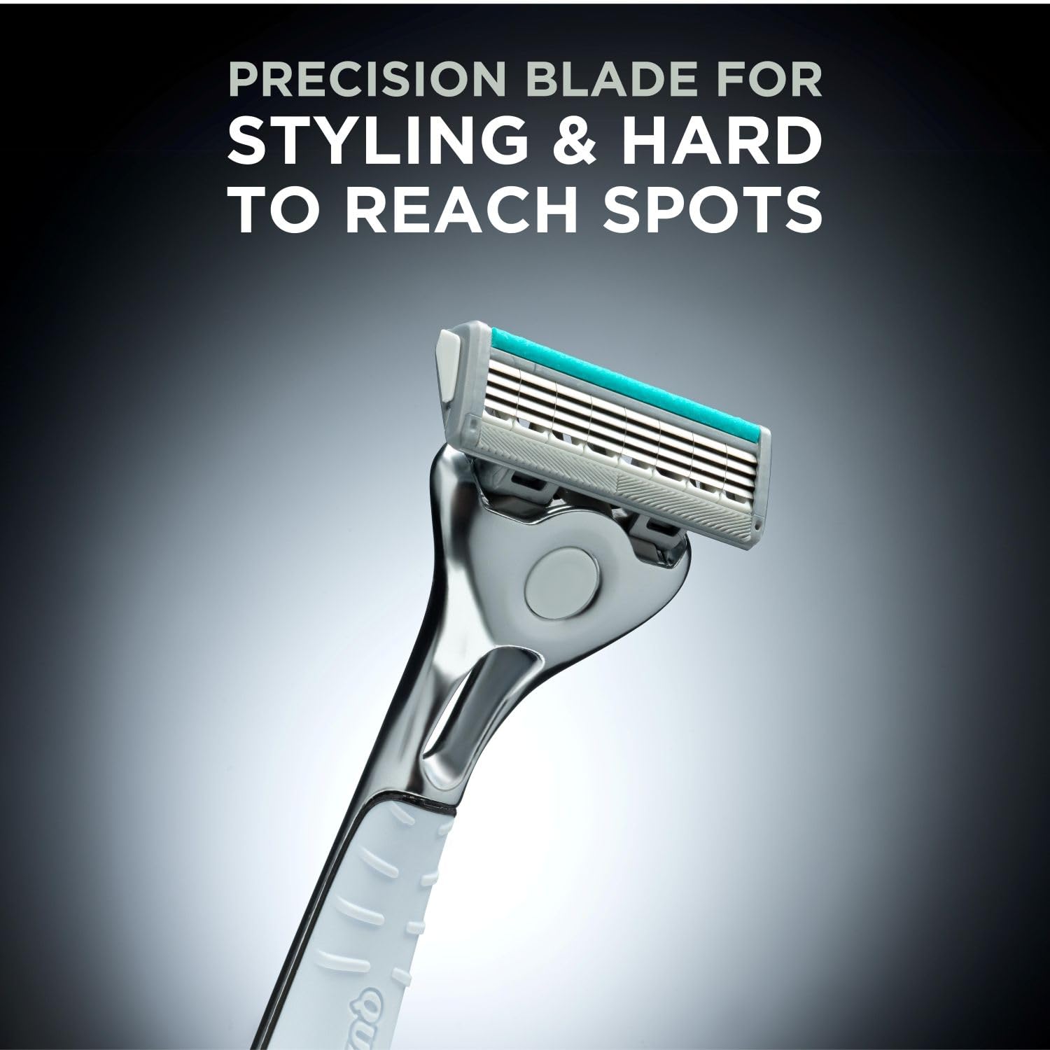 Wilkinson Sword Quattro Titanium Sensitive Razor Kit - 1 Handle, 1 Blade, 2x4 Refill Cartridges - Value Pack - Damaged Box