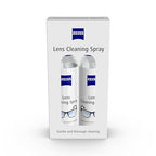 ZEISS Lens Cleaning Spray - 2x 120ml Twin Pack - Optical Glass Plastic Cleaner for Glasses Cameras Screens - Damaged Box - BBE 03/2028