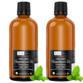 Freshskin Beauty Peppermint Essential Oil 200ml (2x 100ml) Mentha Piperita 100% Pure Natural Therapeutic Grade - Damaged Box