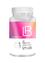 LIBA Metabolism - Weight Loss Support Supplement - All Natural - 1 Month Supply for Men & Women - New