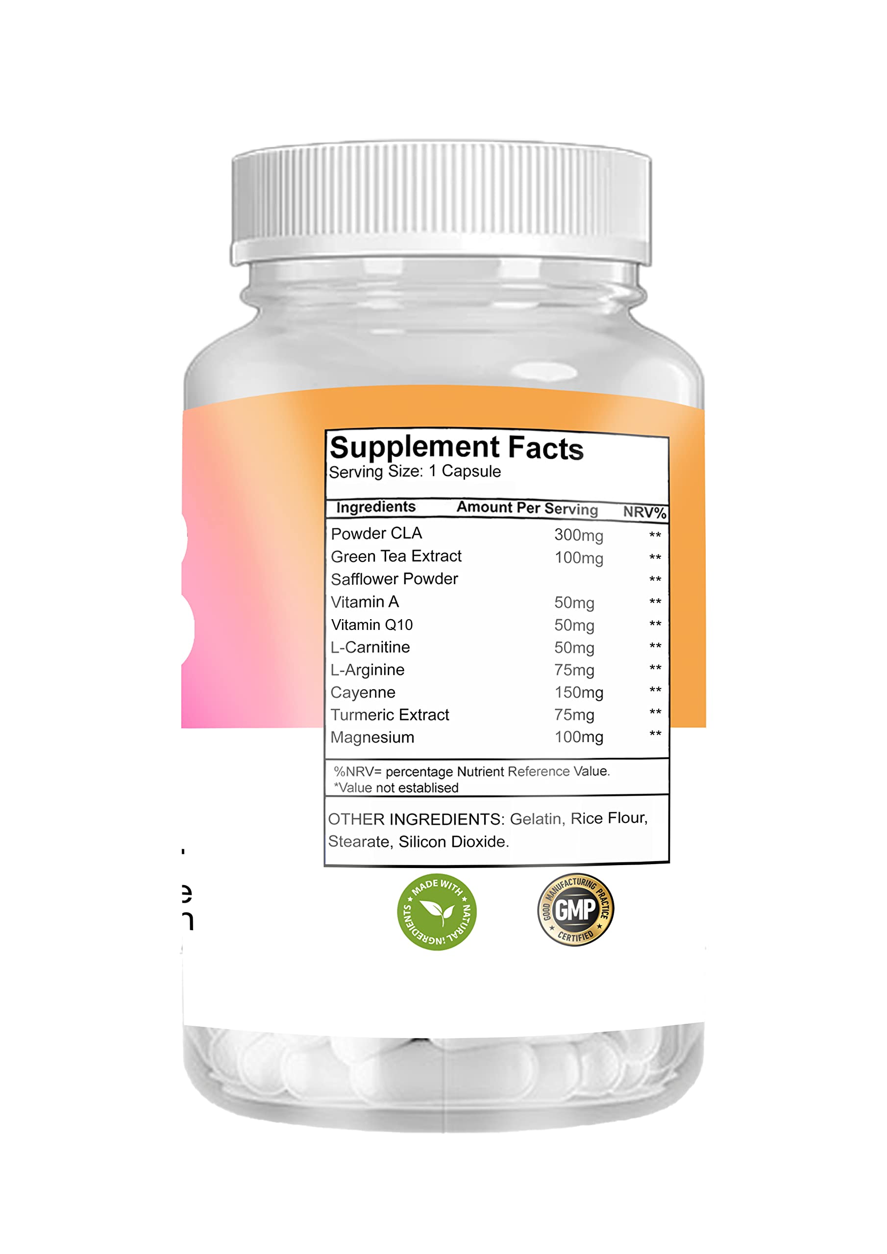 LIBA Metabolism - Weight Loss Support Supplement - All Natural - 1 Month Supply for Men & Women - New