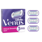 Gillette Venus Extra Smooth Swirl Women's Razor - 3 Refill Cartridges - Pivoting Handle & Shower Holder - Damaged Box