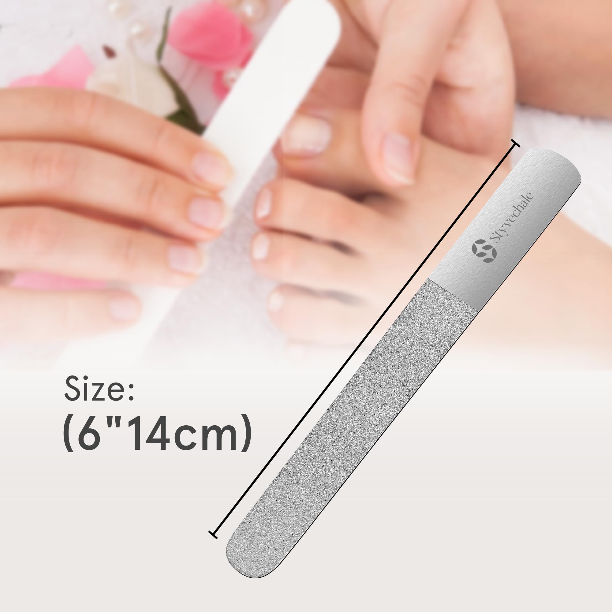Diamond Deb Nail File Coarse Rough Toenail Files - 8" 2 Pack Podiatry Manicure Autoclavable - New