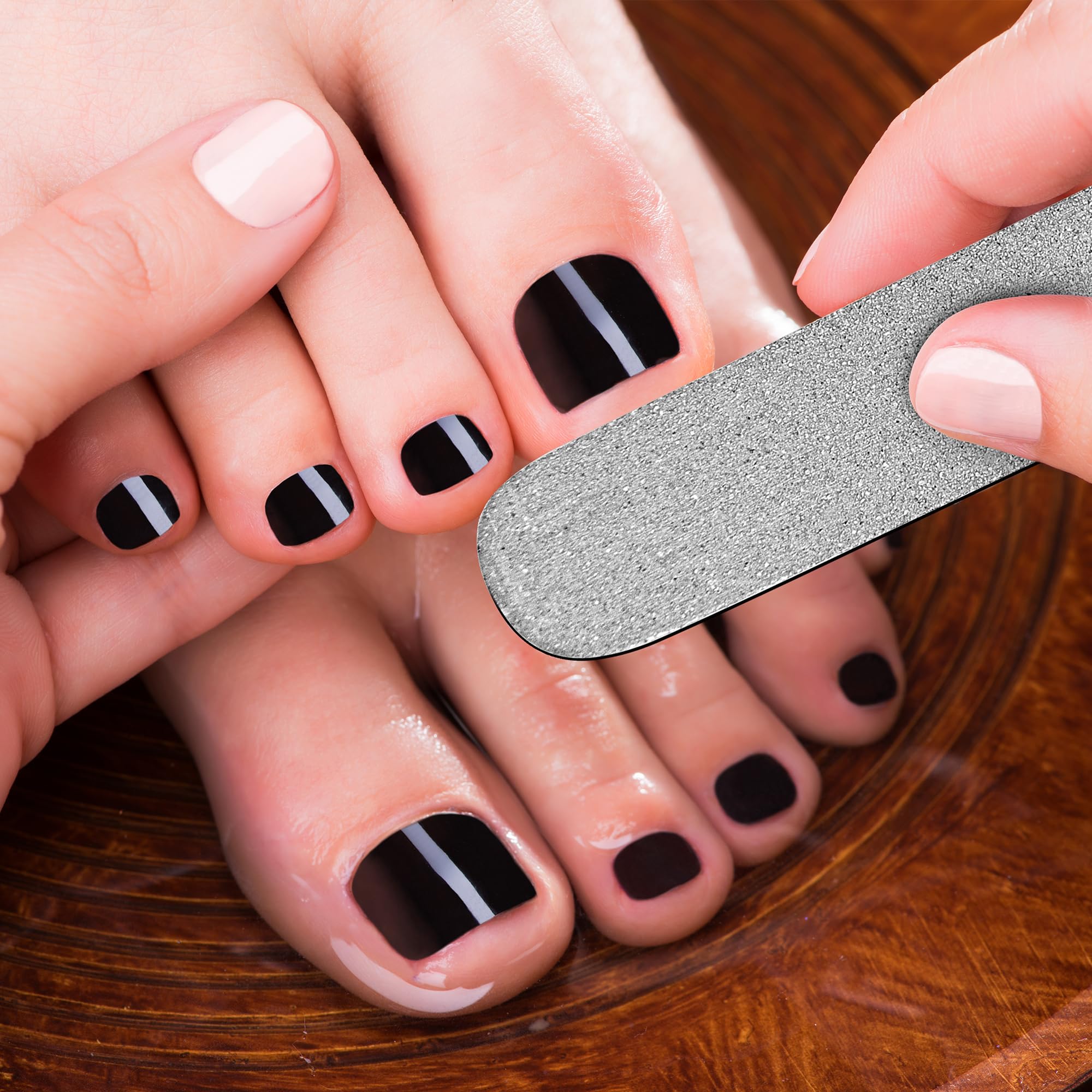 Diamond Deb Nail File Coarse Rough Toenail Files - 8" 2 Pack Podiatry Manicure Autoclavable - New