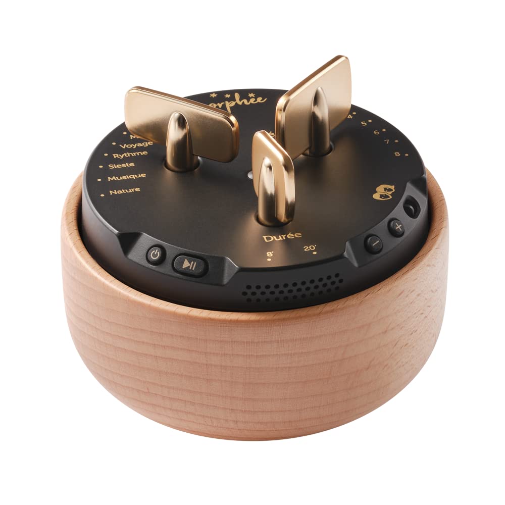 Morph'ee - French Version - Meditation and Sophrology Box - Relaxation and Sleep Aid Device - Ideal against insomnia and sleep disorders - Gift for Women and Men - Very Good