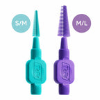 TePe EasyFit Interdental Brush Conical Turquoise S/M 20 Pack Teeth Cleaning Gum Health - New