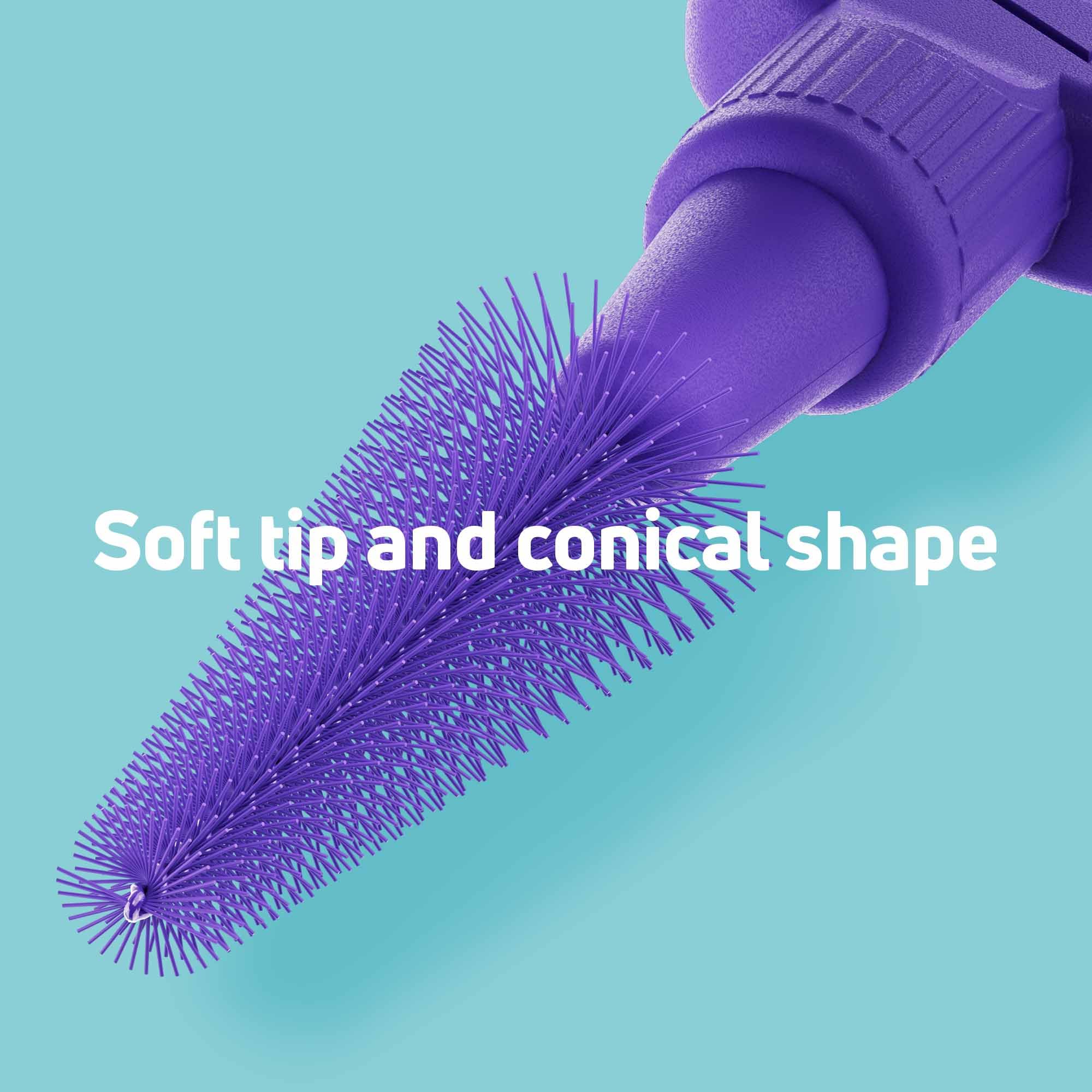 TePe EasyFit Interdental Brush Conical Turquoise S/M 20 Pack Teeth Cleaning Gum Health - New