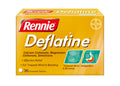 Rennie Deflatine Tablets - Heartburn, Indigestion & Trapped Wind Relief - 36 Count - Damaged Box - BBE 11/2028