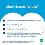 WaterWipes Sensitive+ Body & Intimate Cleansing Wipes, 99.9% Purified Water, XL Textured Wipes, Incontinence Care, Fragrance Free, 180 Count - New