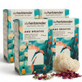 The Hertender and Breathe Organic Rose Tea - 72 Individually Wrapped Tea Bags - Caffeine Free Herbal Tea for Calm & Relaxation - Damaged Box - BBE 03/2028
