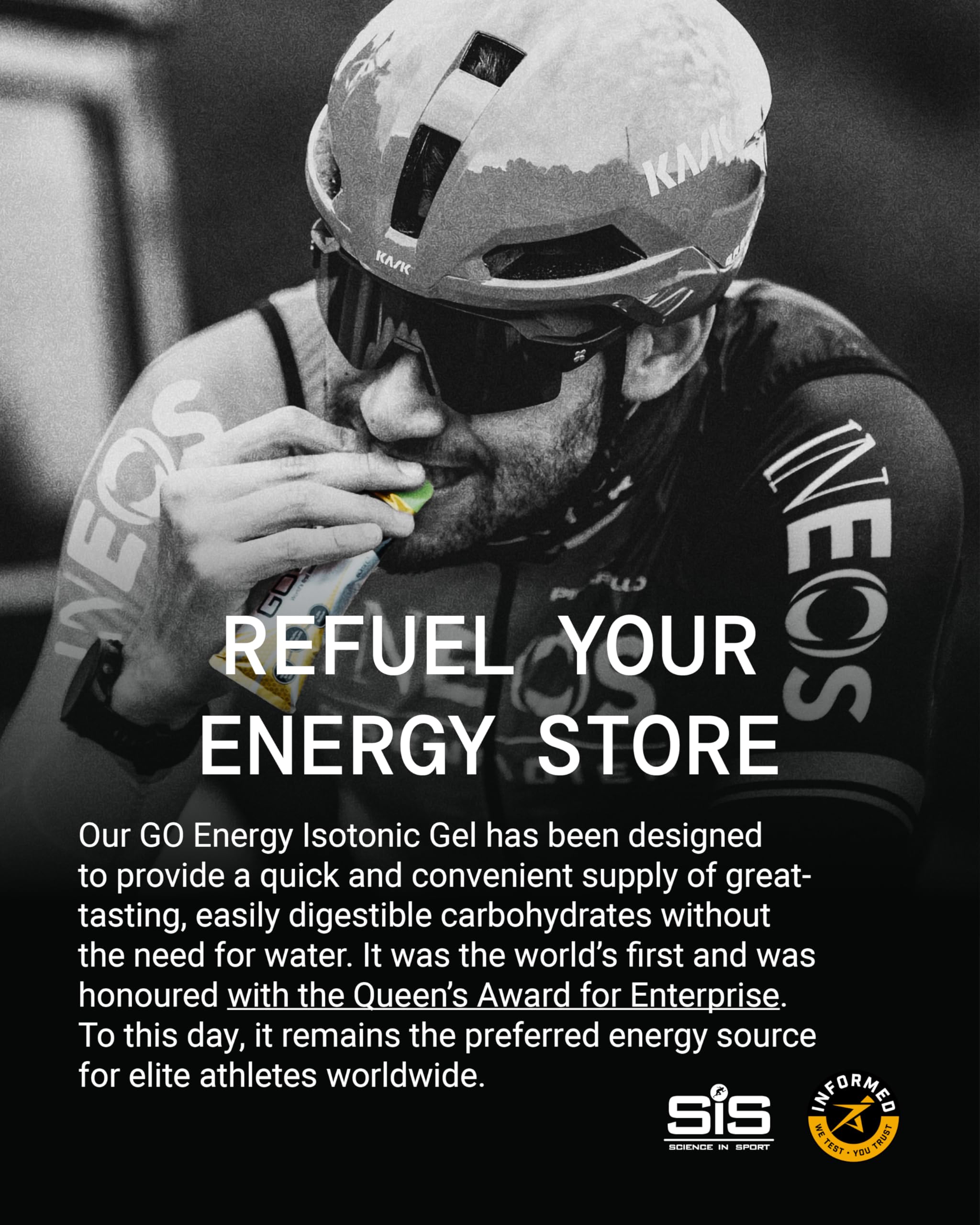Science In Sport GO Isotonic Energy Gels - 22g Carbohydrates, Low Sugar, Assorted Flavours - 5 Pack 60ml Running Gels - Damaged Box - BBE 01/2027