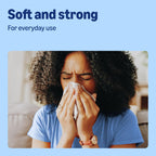 Amazon Facial  Tissues 2-Ply, 180 Sheets - 12 Pack Soft White Hypoallergenic Bulk Tissue Box - New