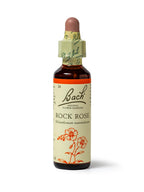 Bach Original Flower Remedies Rock Rose, Face Your Fears, Be Fearless, Emotional Wellness, Natural Flower Essence, 20ml - New - BBE 07/2030
