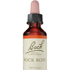 Bach Original Flower Remedies Rock Rose, Face Your Fears, Be Fearless, Emotional Wellness, Natural Flower Essence, 20ml - New - BBE 07/2030