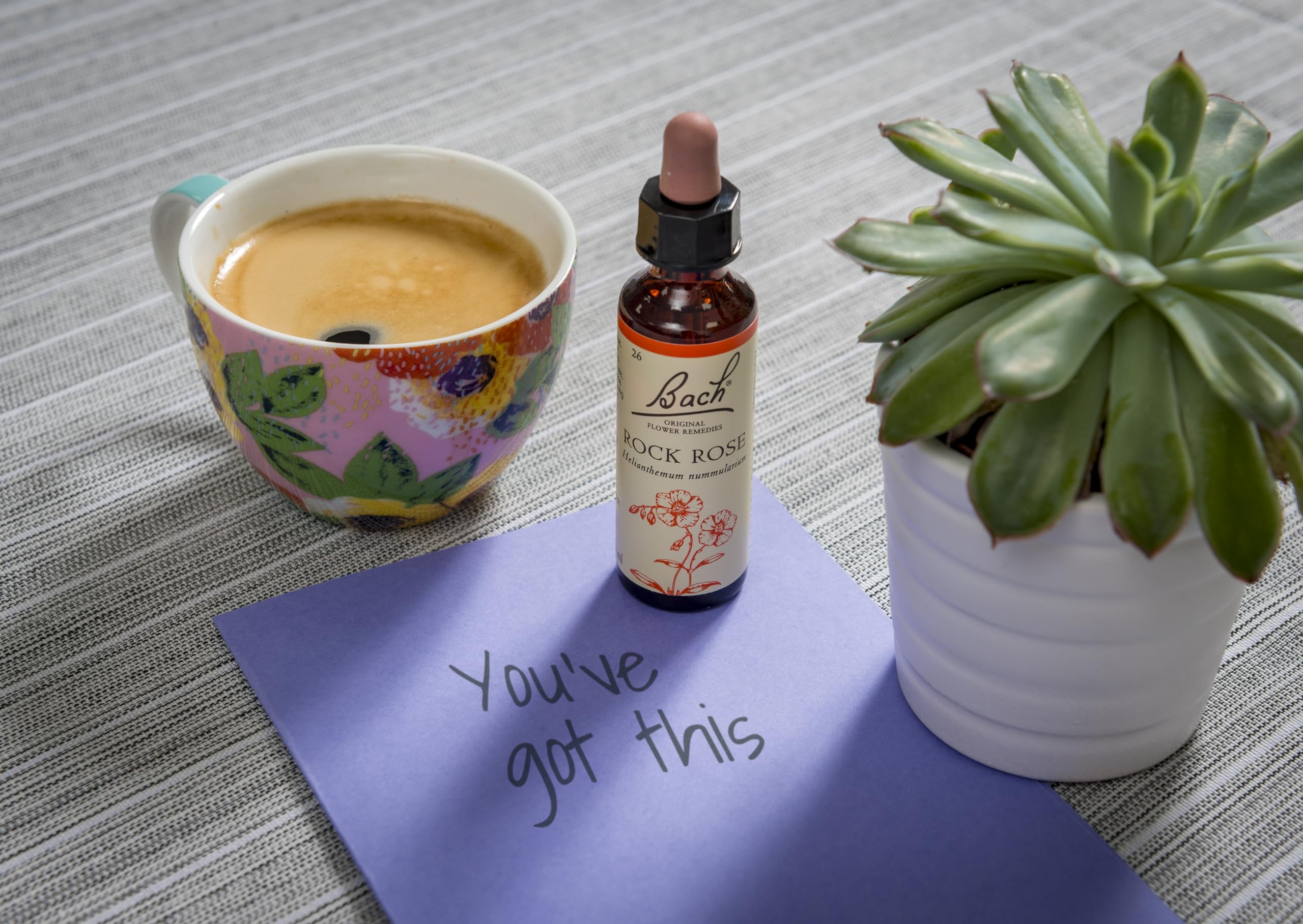Bach Original Flower Remedies Rock Rose, Face Your Fears, Be Fearless, Emotional Wellness, Natural Flower Essence, 20ml - New - BBE 07/2030