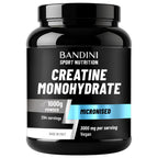 Bandini(R) Creatine Monohydrate Powder 1kg/1000g | Pure Creatin Micronised | - New - BBE 03/2029