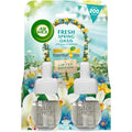 Air Wick Plug-In Diffuser Twin Refill - Fresh Spring Oasis - 2 x 19ml - Long Lasting Air Freshener - 200 Days - New