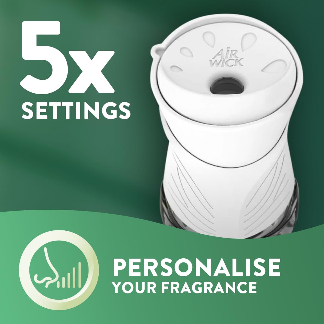 Air Wick Plug-In Diffuser Twin Refill - Fresh Spring Oasis - 2 x 19ml - Long Lasting Air Freshener - 200 Days - New