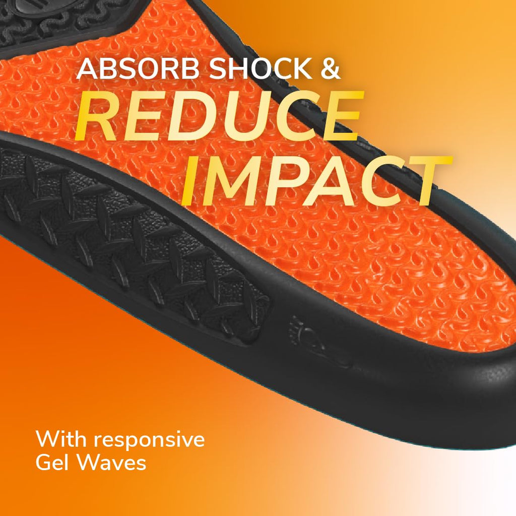 Scholl GelActiv Work & Boot Insoles for Women - UK Size 3.5-7.5 - All Day Comfort Shock Absorption - New