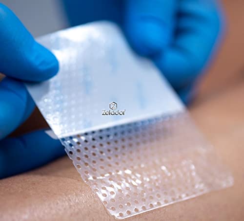Silicnet Silicone Net Dressing Non-Adherent, Flexible, and Breathable Dressing for Delicate Skin - Ideal for Surgical Wounds 10x7.5cm 5pc - Damaged Box