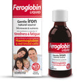 Feroglobin Gentle Iron and Nutrient Liquid, Reduce Tiredness & Fatigue Maintain Health, 500 ml - Damaged Box - BBE 09/2027