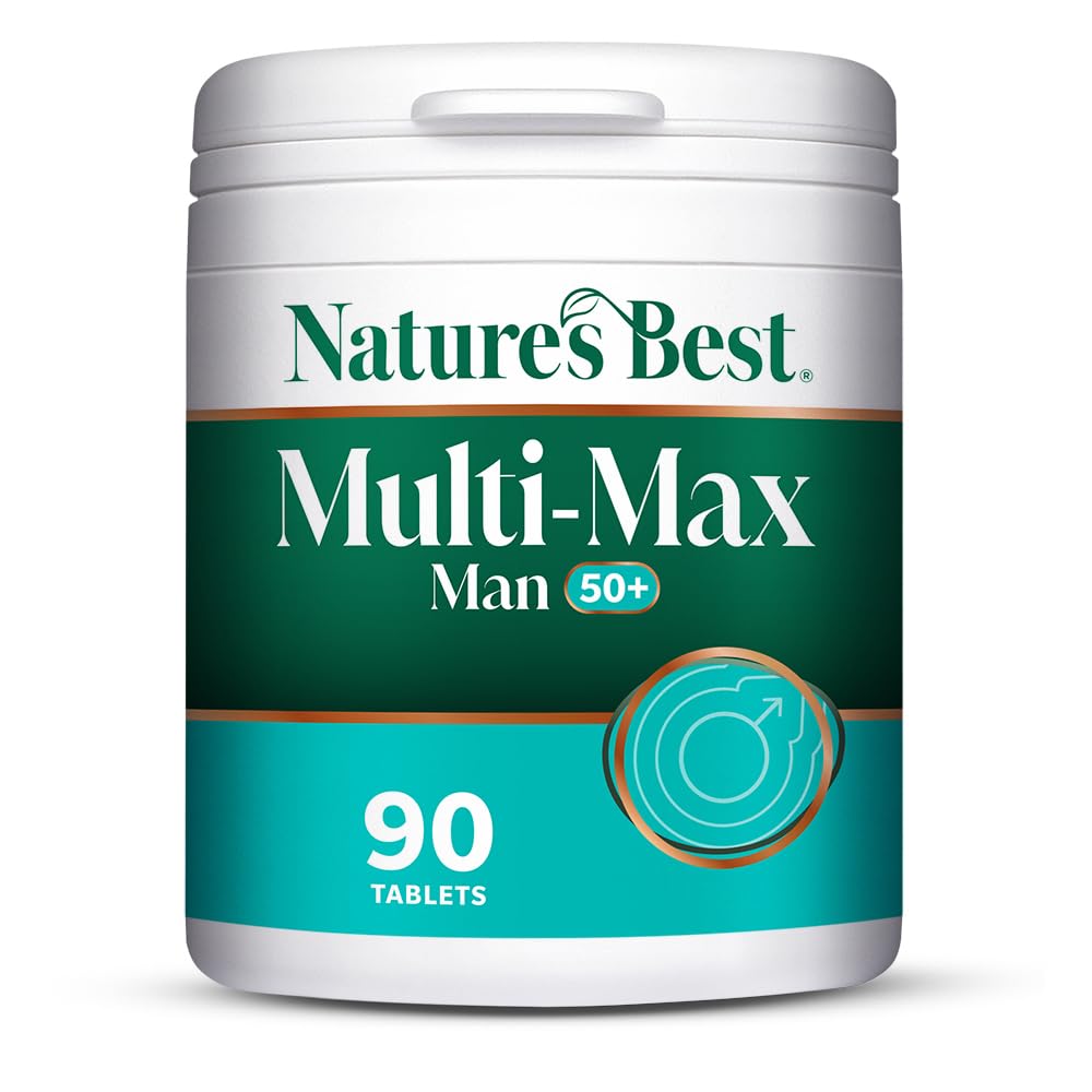 Nature's Best Multi, Max Man 50+ Multivitamin, 90 Tablets - New - BBE 04/2027