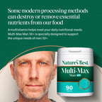 Nature's Best Multi, Max Man 50+ Multivitamin, 90 Tablets - New - BBE 04/2027