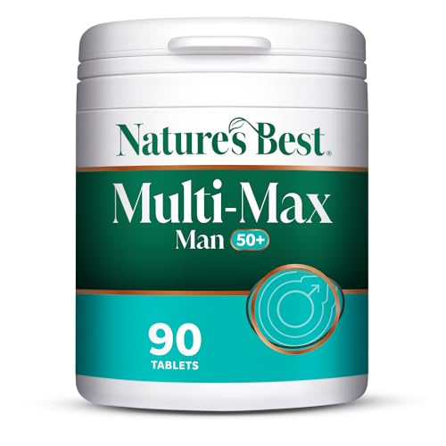 Nature's Best Multi, Max Man 50+ Multivitamin, 90 Tablets - New - BBE 04/2027