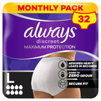 Always Discreet Maximum Protection XL 2x10 ct - New