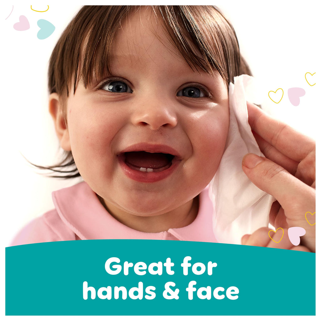 Pampers Sensitive Baby Wipes 15 Packs of 80 Wipes = 1200 Baby Wet Wipes, Unscented, for Soft and Gentle Clean - New - BBE 08/2028