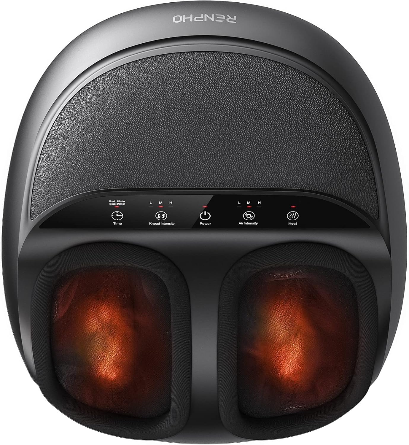 RENPHO Foot Massager with Heat, Shiatsu Massage Machine with Deep Kneading - Damaged Box