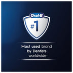 Oral-B iO9 2x Electric Toothbrushes For Adults, Oral B Electric Toothbrushes, Gifts For Women / Men, 2 Toothbrush Heads and Charging Travel Case, 7 Modes with Teeth Whitening, 2 Pin Plug, Black - Very Good