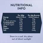 SCI-MX Nutrition High Protein Brownie Box, Chocolate, Pack of 12 x 65 g - Damaged Box - BBE 12/2026