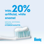 Bioniq(R) White Filler Toothpaste - 1 x 100 ml - Gentle Whitening Toothpaste with Hydroxyapatite - Protects and Strengthens Enamel - for Smooth and White Teeth - Gently Removes Stains, Fluoride-Free - Damaged Box