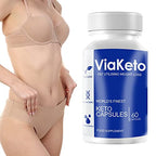 Via Keto - Weight Loss Support for Men & Women - 1 Month Supply - Fitness Hero Supplement - New