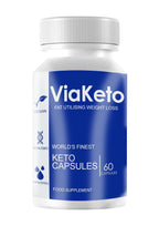 Via Keto - Weight Loss Support for Men & Women - 1 Month Supply - Fitness Hero Supplement - New