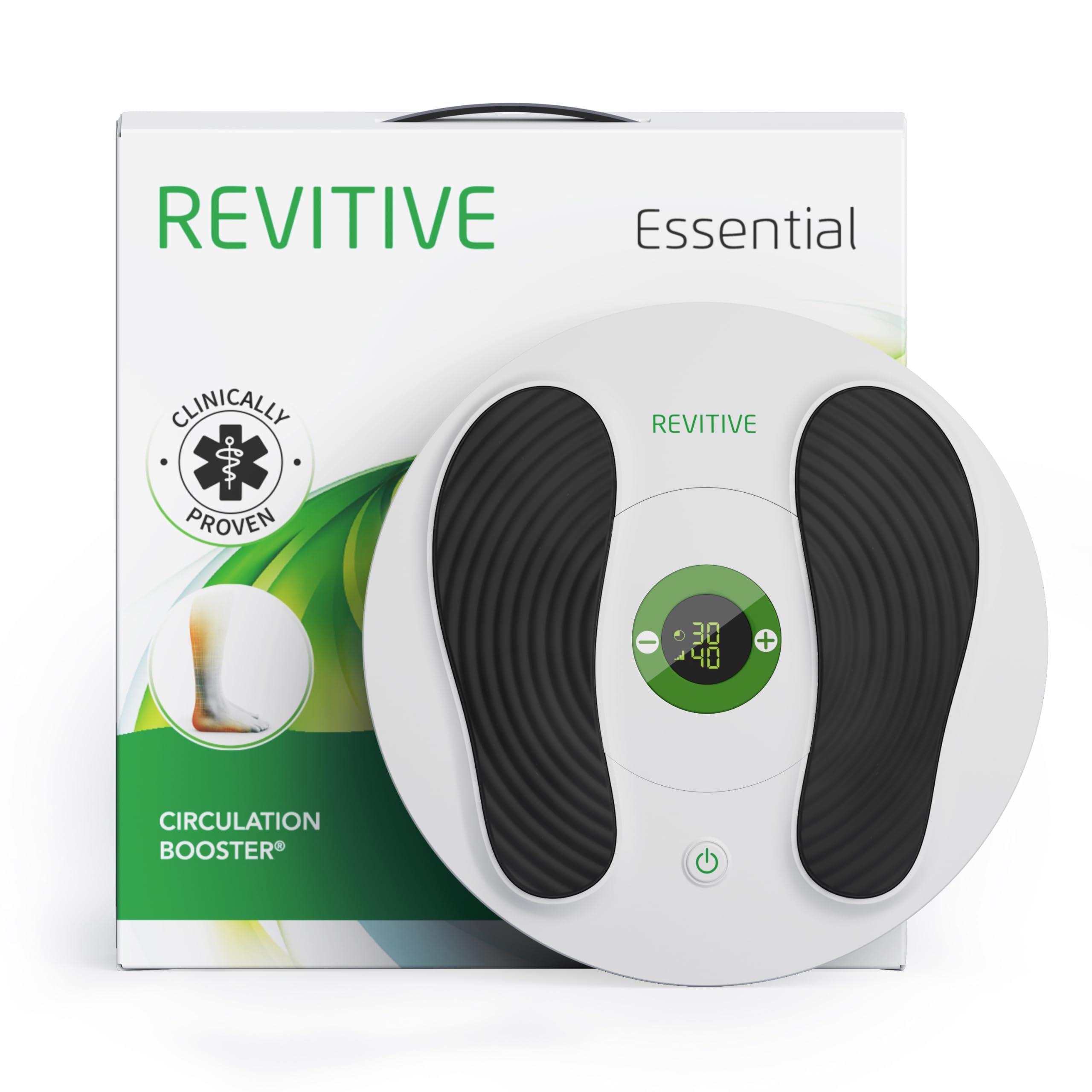 Revitive Essential Circulation Booster - Simple Drug-Free Relief for Everyday Leg & Foot Discomfort - Like New