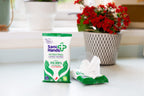 Sani Hands Anti-bacterial Hand Wipes - 120 Wipes (10x12) - Biodegradable, Dermatologically Tested Wet Wipes - Damaged Box