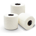 d3 Elastic Adhesive Bandage EAB Tape 5cm x 7m White - 3 Rolls Light Rip Hand Tearable Sports Joint Strapping Wrist Ankle Rugby - Damaged Box