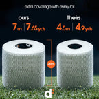 d3 Elastic Adhesive Bandage EAB Tape 5cm x 7m White - 3 Rolls Light Rip Hand Tearable Sports Joint Strapping Wrist Ankle Rugby - Damaged Box