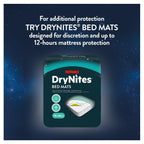 HUGGIES DryNites, Pyjama Pants, Boys 8-13 Years (30-48KG), 52 x Bedwetting Pants, Up to 100% Leak Free Nights - New