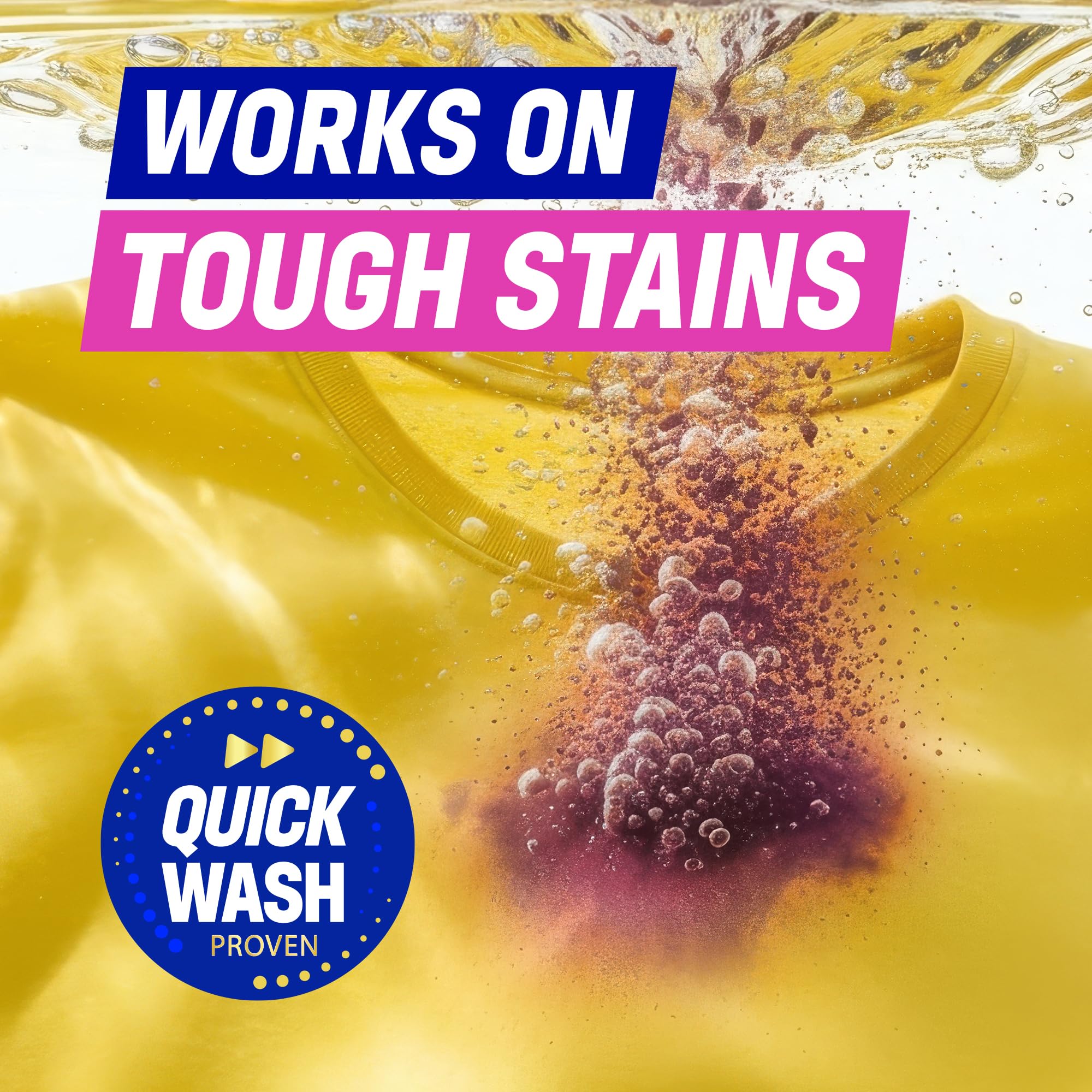 Vanish Gold Oxi Action Stain Remover Powder for clothes, 1.5kg, No Pre-Treat Needed, Safe on Colours & Whites - New