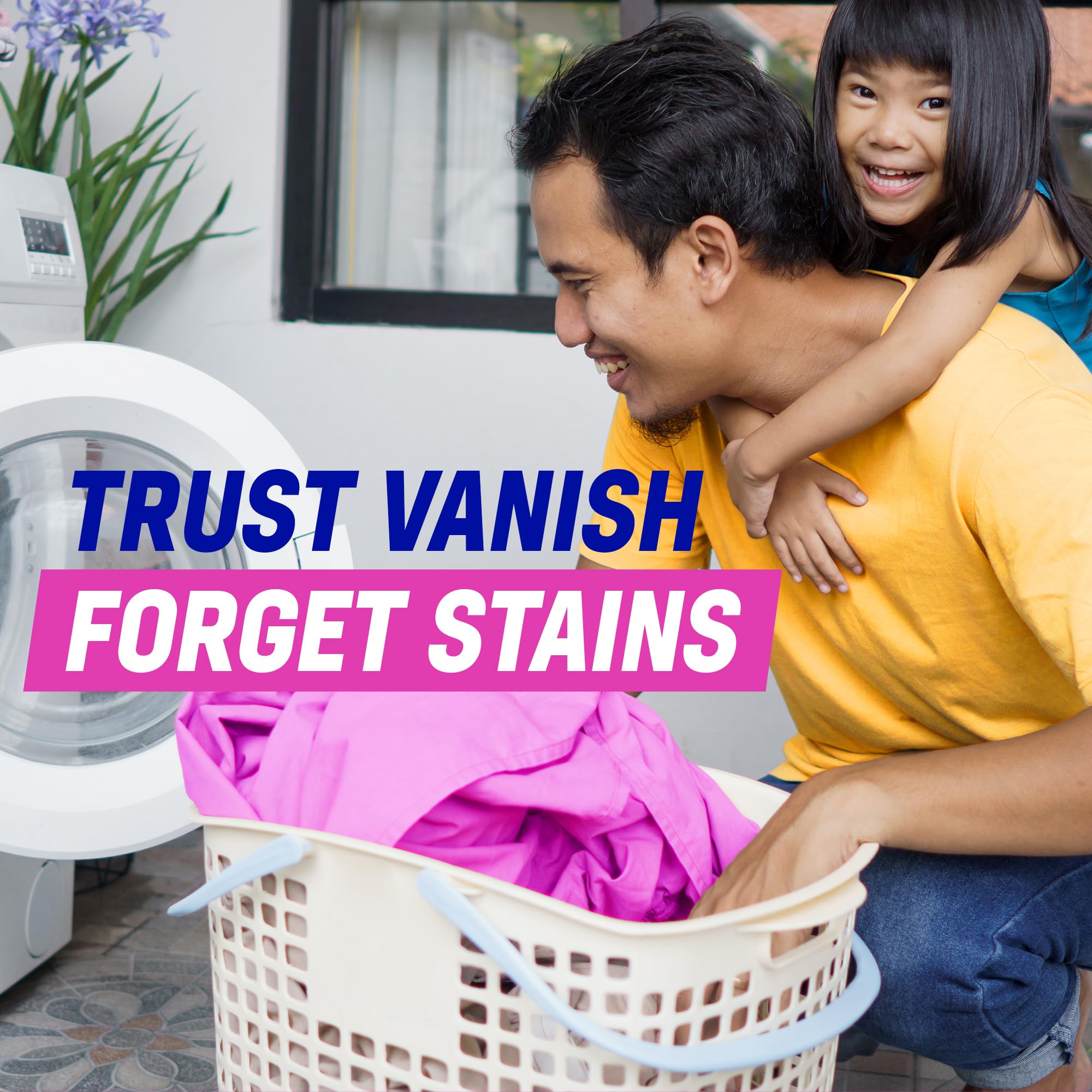 Vanish Gold Oxi Action Stain Remover Powder for clothes, 1.5kg, No Pre-Treat Needed, Safe on Colours & Whites - New