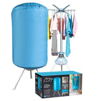 Portable Electric Clothes Dryer 1000W - Fast Drying Indoor Heated Airer Machine for Home & Dorms - Damaged Box