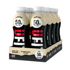 UFIT High 50g Protein Shake (8 x 500 ml) - White Chocolate Flavour - No Added Sugar - High in Protein - Low in Fat - Gut Friendly - Ready to Drink - Packaging May Vary - Damaged Box - BBE 03/2027